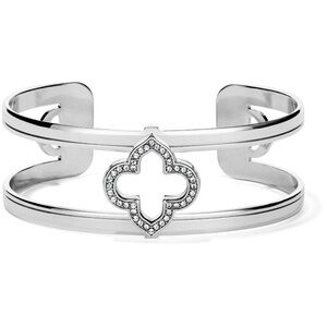 Women’s Brighton Christo Toledo Del Sol Narrow Cuff Bracelet Silver